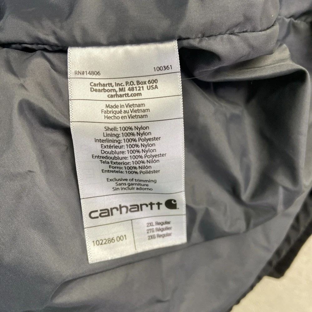 Carhartt puffer vest